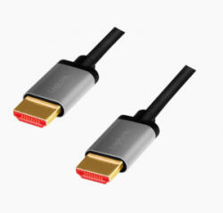 LogiLink HDMI kábel A/M - A/M 8K/60 Hz alu 1m (CHA0104) (CHA0104)