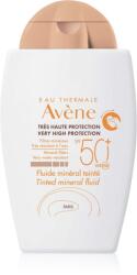 Avène Sun Mineral Fluid Tinted védő ápolás a káros napsugarakkal szemben SPF 50+ 40 ml