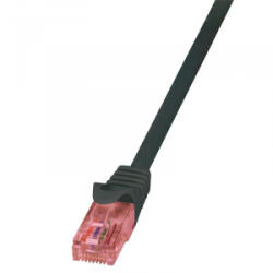 LogiLink Patch kábel PrimeLine Cat. 6 U/UTP 1, 5m fekete (CQ2043U) (CQ2043U)