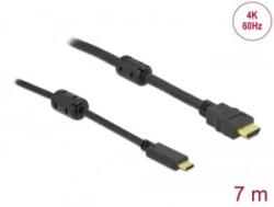 Delock aktív USB-C - HDMI kábel (DP Alt Mode) 4K60Hz 7m (85973)