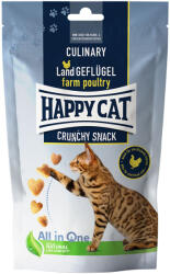 Happy Cat 70g Happy Cat Culinary Crunchy vidéki szárnyas snack macskáknak