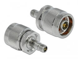 DeLock Adapter N-dugó apa RP-SMA csatlakozóhüvely (89905) (89905)