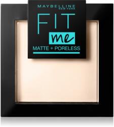 Maybelline New York Fit Me! Matte+Poreless pudra matuire culoare 105 Natural Ivory 9 g