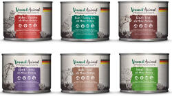  Venandi Animal 6x200 g Venandi Animal vegyes csomag, 6 féle nedves macskaeledel