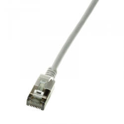 LogiLink Patch kábel SlimLine Ultraflex Cat. 6A U/FTP 5m szürke (CQ9072S)