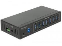 Delock külső ipari hub 7 x USB 3.0 A 15 kV ESD védelemmel (63311) (63311)