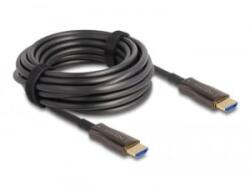 Delock Aktív optikai HDMI kábel fém borítással 8K 60 Hz 10 m (86029) (86029)