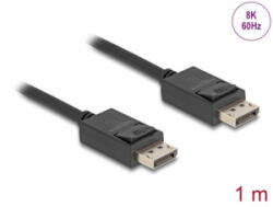 Delock DisplayPort kábel 8K 60 Hz 1m (80492)