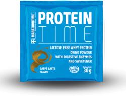 Marathontime Protein Time Laktázenzimmel Dúsított fehérje Caffé Latte íz 30 g - Marathontime