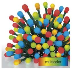 EMOS D5AM03 Karácsonyi LED Cseresznye Fényfüzér - Időzítős, 20 m, Többszínű