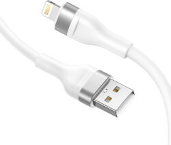 Lito Cablu de Date cu Mufe USB, Lightning 60W, 1.2m - (LD02) - White (KF2336991) - vexio