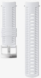 Suunto Curea din silicon pentru ceas Suunto Spartan Sport Wrist HR/Baro și Suunto 9 White/Steel M 24mm