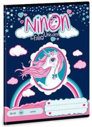 Ars Una Ninon szivárvány póni sima füzet A/5