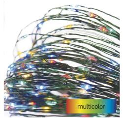 EMOS D3AM03 Karácsonyi Nano LED Fényfüzér - Időzítős, 15 m, Többszínű