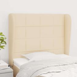 vidaXL Krémszínű Fejtámla Szárnyakkal - 103x23x118/128cm (3117951)