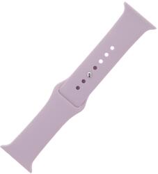 Fusion Apple Watch S1/S2/S3/S4/S5/S6/S7/S8/S9/SE Szilikon Szíj - 38/40/41 mm, Rózsaszín S/M