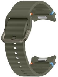 Samsung Galaxy Watch7 Sport Band Gyári Nitril Szíj - M/L, Khaki (OSAM-ET-SNL31LKEG)
