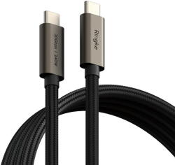 Ringke Cablu de Date Type-C la Type-C, 240W, 1m - Ringke - Black