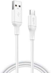 Lito Cablu de Date cu Mufe USB, Type-C, 1m - (LD06) - White (KF2338105) - pcone