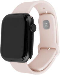 Fixed Curea pentru Apple Watch 1/2/3/4/5/6/7/8/9/10/SE/SE 2 (38/40/41/42mm) - Fixed Silicone Sporty Strap Set - Pink (KF2341675) - pcone