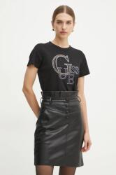 Guess tricou din bumbac femei, culoarea negru, W4BI16 I3Z14 9BYH-TSD0ZL_99X (W4BI16.I3Z14)