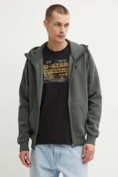 G-Star RAW hanorac cu fermoar și glugă bărbătesc din bumbac Premium core PPYK-BLM0AE_79X (D16122.C235)