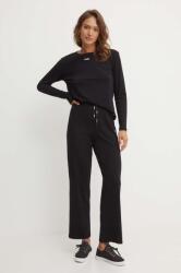 Boss pantaloni de lounge culoarea negru, neted, 50520148 9BYH-SPD02N_99X