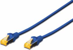 ASSMANN DK-1644-A-100/B CAT6a S/FTP Patch Kábel 10m Kék (DK-1644-A-100/B)