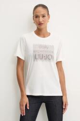 Liu Jo tricou femei, culoarea alb, TF4020 JS923 9BYH-TSD0A1_00X