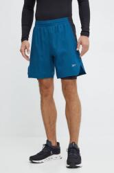 Reebok pantaloni scurți de alergare culoarea turcoaz, 100206010 9BYH-SZM05H_69X