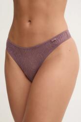 Calvin Klein Underwear tanga culoarea violet, 000QF6878E 9BYH-BID108_49X (000QF6878E)