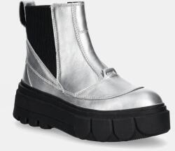 Sorel ghete chelsea de piele CARIBOU X BOOT CHELSEA W 9BYH-OBD43S_SLV (2048441034)