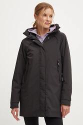 Helly Hansen geaca VICTORIA INS MID RAIN femei, culoarea negru, de tranzitie, 54101 9BYH-KUD1KM_99X (54101..)