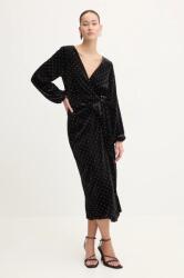 Never Fully Dressed rochie Midi Vienna culoarea negru, midi, evazati, NFDDR1677 9BYH-SUD1TI_99X (NFDDR1677)