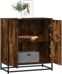 vidaXL komód füstölt tölgy 68x35x76 cm Gépelt fa (848991)