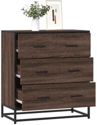 vidaXL barna tölgy színű szerelt fa tálalószekrény 68 x 35 x 76 cm (848973) - pepita
