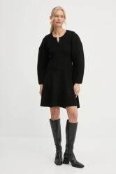 By Malene Birger rochie FRANCESA culoarea negru, mini, evazati, Q72575004 9BYH-SUD1U8_99X