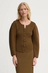 By Malene Birger cardigan FRANCINAS femei, culoarea verde, Q72575003 9BYH-SWD1LG_87X (Q72575003)