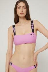 PUMA sutien de baie 935497 culoarea violet, cupa usor rigidizata PPYY-BID0DM_40X Costum de baie dama