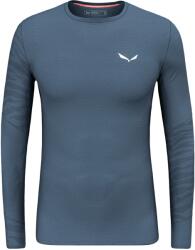 Salewa Cristallo Warm Amr M L/S Tee. férfi póló XL / sötétkék / fehér