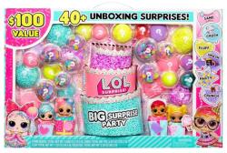 MGA Entertainment Set 4 papusi, LOL Surprise, Big Party, 40 surprize, 120957EUC Papusa