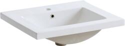 Comad Lava mosdótál 61x46 cm négyszögletes beépíthető fehér UM-CFP LAVA 60D