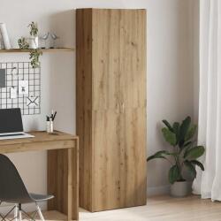 vidaXL kézműves tölgy színű szerelt fa magasszekrény 60 x 32 x 190 cm (3318715)