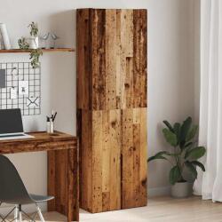 vidaXL antik fa színű szerelt fa magasszekrény 60 x 32 x 190 cm (3318714)
