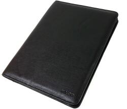 RIALTO Rialtoi zippes, fekete bőr mappa-A/4 TARI402159PUPN-03