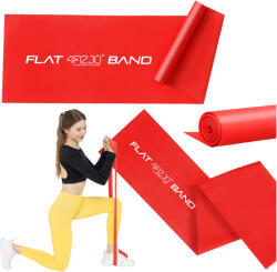 4FIZJO FLAT BAND Rehabilitációs szalag, 2-4kg - Piros (P-5907222931646)