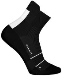 Mammut Mountain Running Lightweight Merino Quarter Socks Șosete black-white 0047 45-47 EU
