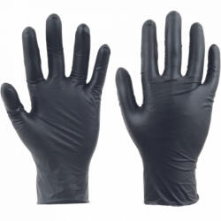 CERVA SPOONBILL BLACK nitril púdermentes (fekete 10) (0109007899100)