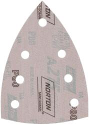 Norton A275 delta tépőzáras csiszolólap 100x150mm P80, 100 db/csomag (CTD91028) - corvinustoolskft