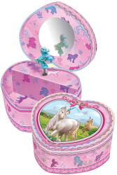 Pulio Jucarie Muzicala Pulio Pecoware Heart-shaped - Unicorns (170130UC)